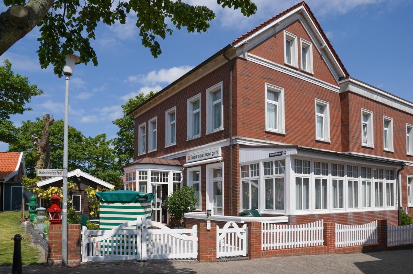 Hotel Windrose Borkum Exterior foto